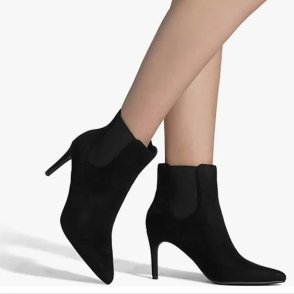 Pointed Toe Stiletto high heel Anlke Boots - Picture 5 of 7